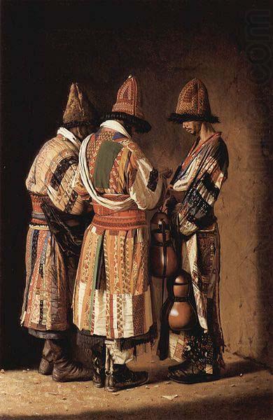Vasily Vereshchagin Derwische im Festtagsschmuck china oil painting image